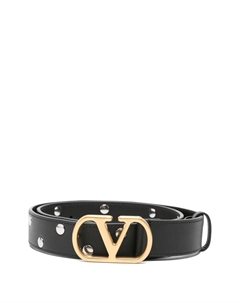 Ремень с пряжкой VLogo Signature, черный Valentino garavani