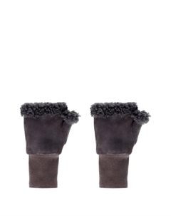 Перчатки Gisella из овечьей шерсти, коричневый Bigardini