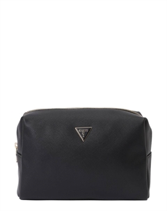 Косметичка LARGE TOP ZIP, Black Guess