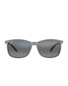 Солнцезащитные очки Hulili в прямоугольной оправе, серый Maui jim