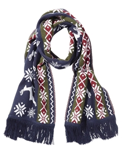 Шарф Tilo, marine blue Jan vanderstorm