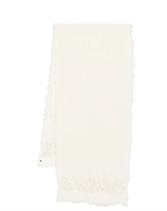 Шарф с бахромой и пайетками, нейтральный Faliero sarti