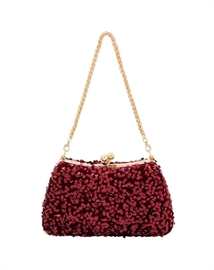 Клатч, Dark red Faina