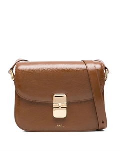 Кожаная сумка через плечо, коричневый A.p.c.