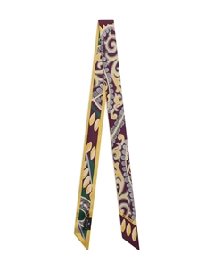 Шарф с принтом пейсли, красный Etro