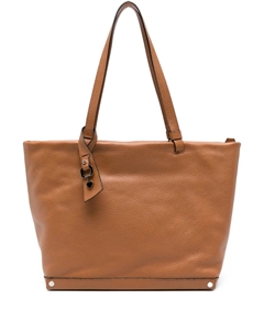 Сумка-тоут с подвеской, коричневый Cromia