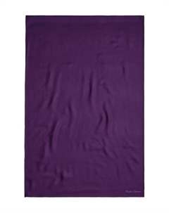Шарф из кашемира и пашмины, фиолетовый Ralph lauren collection