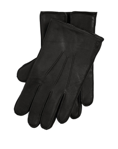 Утепленные перчатки из овчины, черный Polo ralph lauren