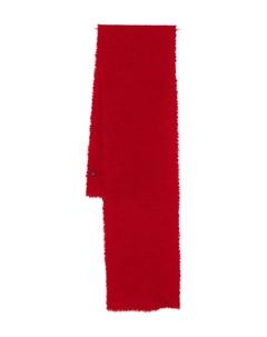 Шарф с бахромой, красный Faliero sarti
