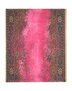 Шарф с бахромой и ковровым узором, розовый Faliero sarti