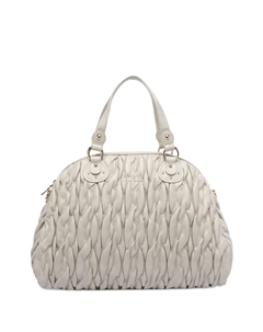 Сумка-тоут с простеганной текстурой, нейтральный Liu jo