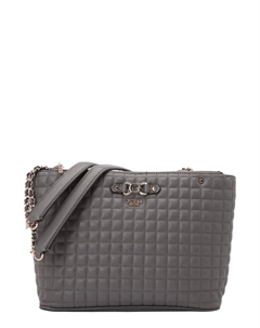 Сумка через плечо NADIRA STATUS TOTE, Dark grey Guess