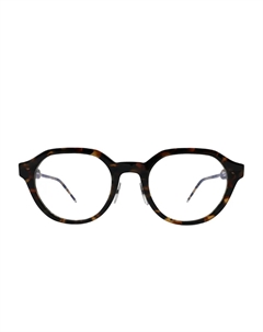 Очки в круглой оправе, коричневый Thom browne