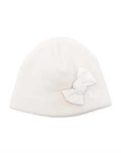 Шапка бини с бантом, нейтральный Il gufo