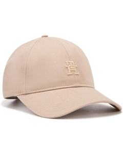 Хлопковая бейсболка женская светло-бежевая, Light Khaki AEG Tommy hilfiger