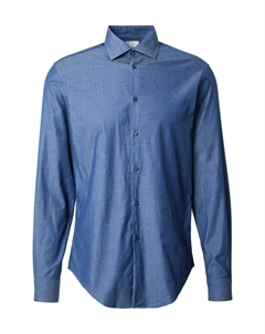 Рубашка на пуговицах классического кроя, Blue denim Calvin klein