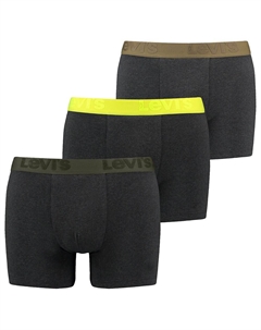 Боксеры Premium Slip 3 шт, серый Levi's®