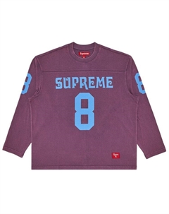Топ Affiliated Long-Sleeve Football Top, Dusty Purple Supreme