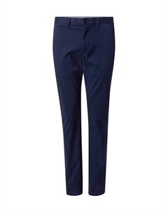 Узкие брюки-чинос HARLEM ESSENTIAL, Navy Tommy hilfiger
