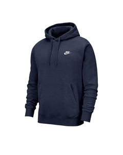 Худи Sportswear Club Fleece Pullover Hoodie, Midnight Navy/White Nike