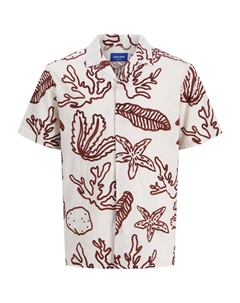 Рубашка на пуговицах Comfort fit , White Jack & jones