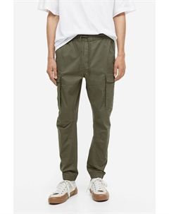 Джоггеры-карго, хаки H&m