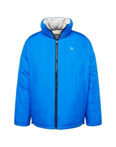 Межсезонная двусторонняя куртка Reversible 90s, лазурный (размер М) Calvin klein