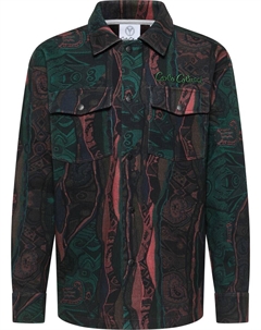 Рубашка на пуговицах классического кроя Esposti, Bordeaux Carlo colucci