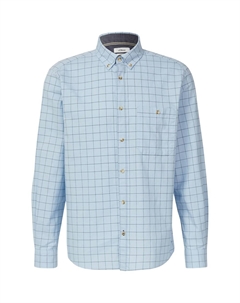 Рубашка на пуговицах классического кроя, Light blue S.oliver