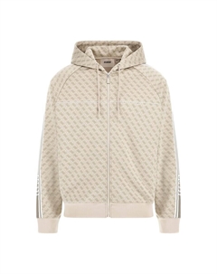 Худи с капюшоном на молнии, Brown/Light brown Guess