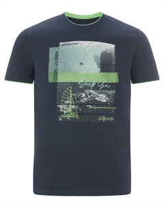 Футболка Hakejan, marine blue Jan vanderstorm