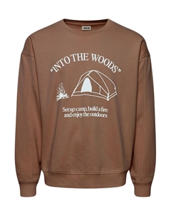 Толстовка Hamad, Light brown Solid