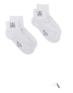 Носки с интарсией логотипа (набор из двух пар), серый Marc o'polo