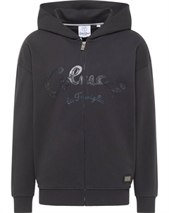 Худи с капюшоном на молнии Drasigh, Black Carlo colucci
