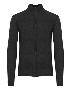 Вязаный кардиган Rickert, Dark grey Indicode jeans