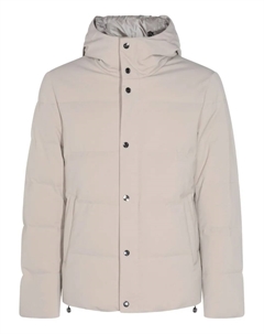 Пальто с капюшоном на пуговицах, нейтральный Montecore