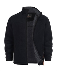 Флисовая куртка Emilos, Black Indicode jeans