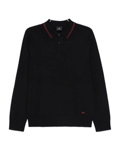 Рубашка поло с вышитым логотипом, синий Paul smith