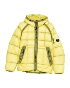 Стеганая куртка с капюшоном, зеленый C.p. company
