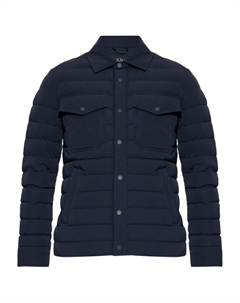 Стеганая куртка на пуговицах, синий Moose knuckles