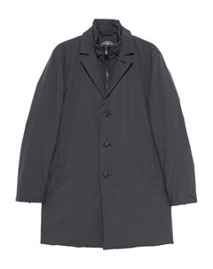 Однобортное пальто, серый Save the duck