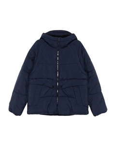 Стеганая куртка с капюшоном, синий Paul smith