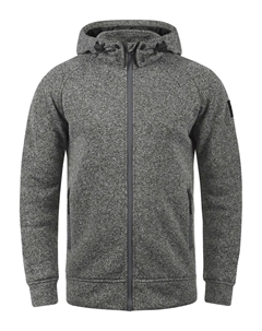 Худи с капюшоном на молнии Chillingworth, mottled grey Indicode jeans