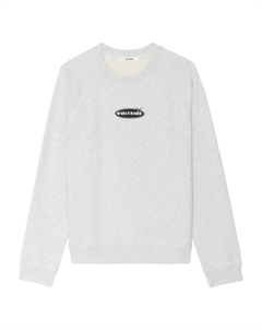 Свитшот Uppy, серый Zadig&voltaire