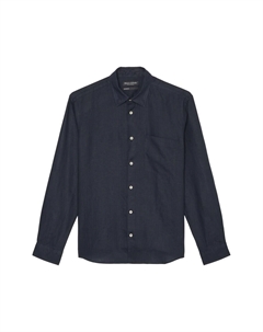 Рубашка на пуговицах классического кроя Marc OPolo, marine blue Marc o'polo