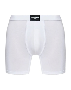 Боксеры с нашивкой-логотипом, белый Dsquared2