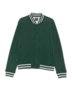 Полосатый бомбер, зеленый Superdry