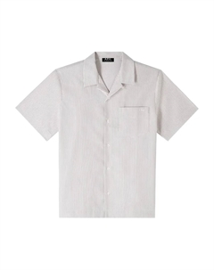 Рубашка в полоску с логотипом, нейтральный A.p.c.