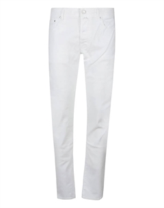 Льняные брюки, белый Jacob cohen