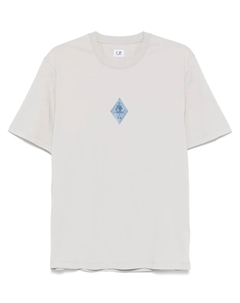 Футболка с короткими рукавами, серый C.p. company